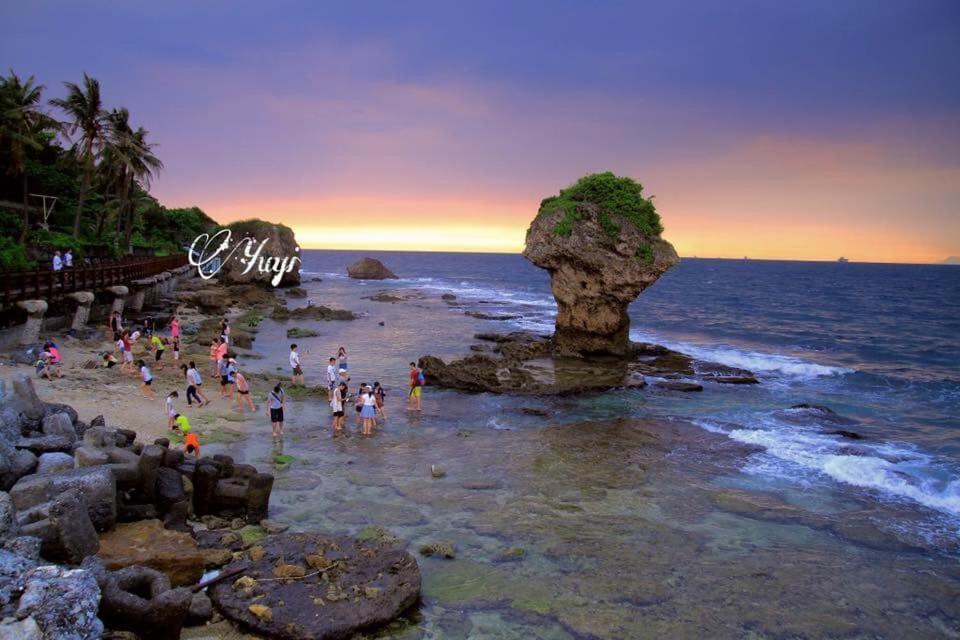 小琉球福緣白龍宮海景アパートメント エクステリア 写真